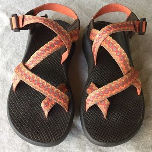CHACO Women’s Classic- Orange Print